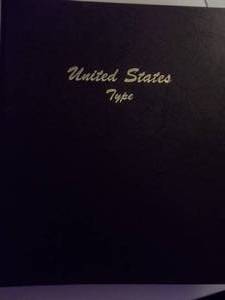 US Type Coins Album From 1800-2000 By Dansco Manufacturing. Difficult To Find.