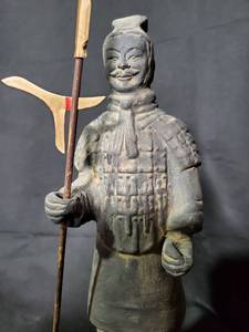 lot 40 image: Terracotta Warrior Figurine with Spear