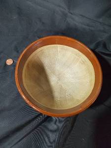 lot 97 image: Vintage Japanese Suribachi Grinding Bowl
