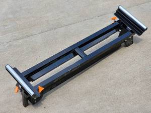 lot 36 image: Black Portable Folding Tool Stand