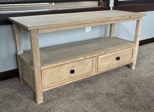 lot 160 image: Wooden Console Table
