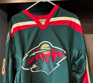 lot 165 image: Minnesota Wild Hockey #18 Park Koho Jersey