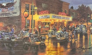 lot 168 image: American Classics Print by Dave Barnhouse