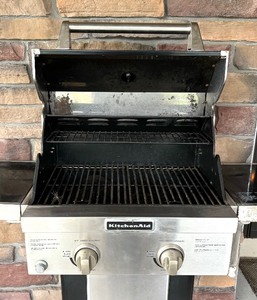 lot 202 image: Kitchen Aid Outdoor BBQ Grill