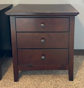lot 213 image: Two Side Tables  End Tables  Nightstands