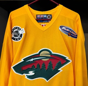 lot 246 image: New Minnesota Wild Hockey CCM Jersey