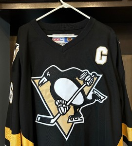lot 280 image: New #66 Mario Lemieux Pittsburg Penguins Hockey Jersey