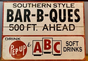 lot 250 image: Variety of Home Decor Signs
