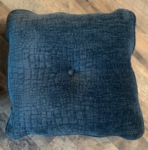 lot 172 image: Pair of Blue Accent Pillows