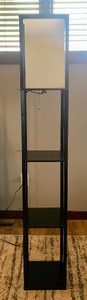 lot 175 image: Beautiful Floor Lamp with Shelves