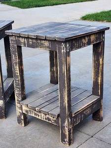 lot 82 image: (2) Deck  Patio Stands