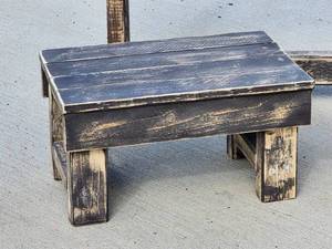 lot 79 image: (3) Deck  Patio Plant Stands