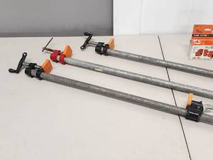 lot 58A image: Assorted Woodworking Clamps