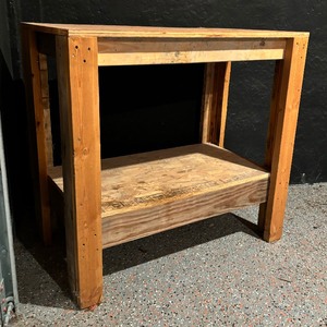 lot 315 image: Wooden Work Bench  Table