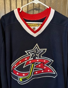 lot 338 image: Columbus Blue Jackets KOHO Hockey Jersey