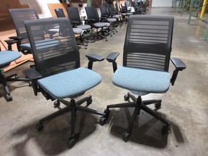 lot 311 image: STEELCASE THINK OFFICE CHAIRS
