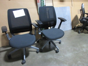 lot 318 image: STEELCASE SERIES 2 AIR BACK OFFICE CHAIRS