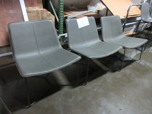 lot 358 image: WEST ELM SIDE CHAIRS