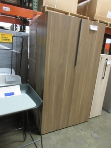 lot 392 image: STEELCASE 2 DOOR STORAGE CABINET