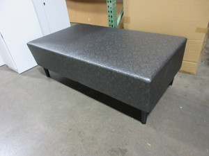 lot 399 image: GLOBAL VINYL OTTOMAN