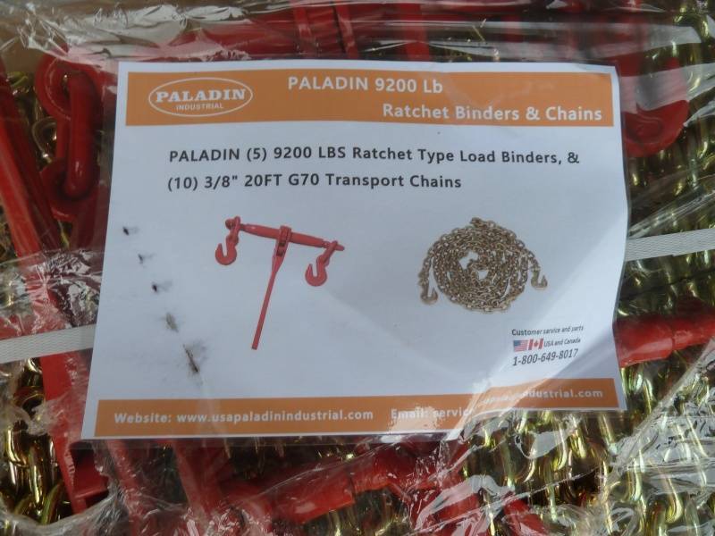 lot 41 image: Paladin Chains & Ratchet Binders 38