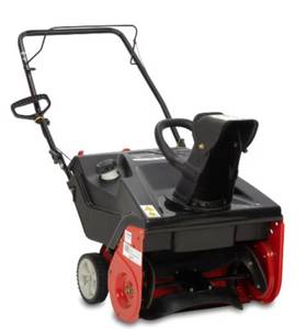 Yard Machines 21-inch 123-cc Single-Stage Auger-Assist Gas Snow Blower with Pull Start