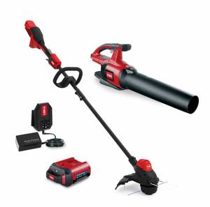 TORO 60V MAX 2-Tool Combo Kit 100 mph Leaf Blower & 13 in. String Trimmer with 2.0Ah Battery
