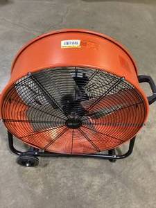 Commercial Electric 24 in. 2-Speed Heavy Duty Tilt Drum Fan   Customer Returns See Pictures