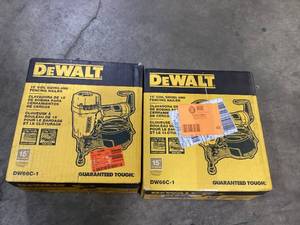 Lot of DEWALT Pneumatic 15-Degree Coil Corded Siding Nailer  Customer Returns See Pictures