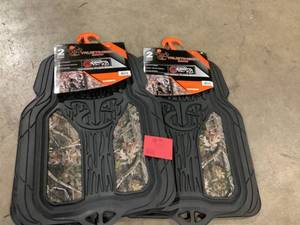 Lot of Custom Accessories True Timer Kanati Camo 2-Piece All Weather Floor MatCustomer Returns See Pictures