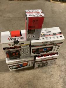 Lot of Assorted Portable Power Stations Various Models and Conditions Customer Returns See Pictures