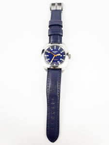 Mens LOCMAN  1970 Navy Dial & Strap stainless steel Automatic Watch. Working. Model #6248