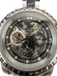 Mens Pagani Design  Rainbow stainless steel Automatic Watch. Working. Model # PD-1653