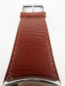 Ladys Rumours  Red leather strap stainless steel Quartz Analog watch. #24625