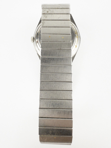 Mens Bulova Accutron  Railroad Approved Stretch Band stainless steel Quartz Analog watch. New Battery Installed.