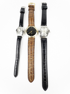 Ladys Group of 3  Quartz Analog Watches. New Batteries Installed. All working.