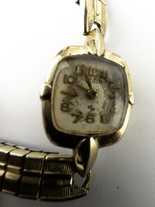 Ladys Group of 7  gold tone Mechanical Watches. Not Working.