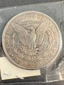 lot 12 image: 1899-O US MORGAN SILVER DOLLAR