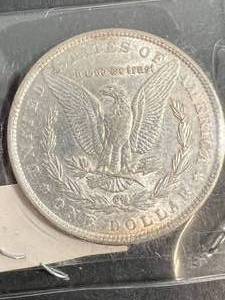 lot 38 image: 1888 US MORGAN SILVER DOLLAR