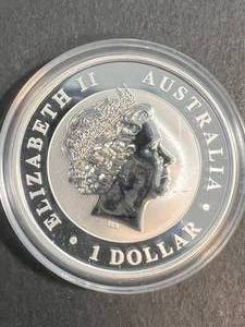 lot 59 image: 2016 AUSTRALIAN WEDGE TAILED EAGLE 1 TROY OZ .999 FINE SILVER IN AIRTITE