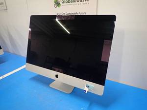 lot 1 image: Apple&nbspiMac14,2 A1419 ME088LLA AIO PC &nbspINTEL(R) CORE(TM) I5-4570 CPU  3.20GHZ  16GB DDR3L SDRAM  1TB HDD  121GB SSD  Includes IOS and power cable  double sided tape removed, screen taped on