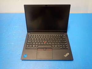 lot 28 image: Lenovo&nbspThinkPad E14 Gen 2 Laptop &nbspINTEL CORE I5-1135G7 2.4 Ghz  8GB DDR4 SDRAM  256GB HDD  14.0 screen with 1920 x 1080 HD Resolution  NO BATTERY  NO OS  No Cables &nbspLight scratches on right palm rest
