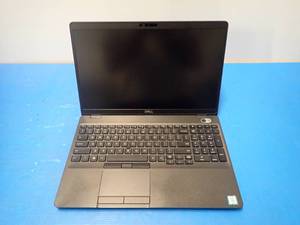 lot 34 image: Dell&nbspLatitude 5500 Laptop &nbspINTEL CORE I5-8365U 1.6 Ghz  16GB DDR4 SDRAM  256GB SSD  15.6 screen with 1920 x 1080 HD Resolution  NO OS  No Charger  cracks on bottom, left hinge and bezel near camera