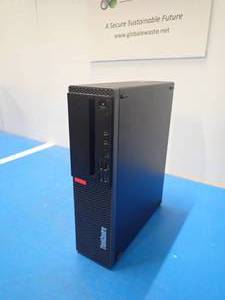 lot 43 image: Lenovo&nbspThinkCentre M920s PC &nbspINTEL(R) CORE(TM) I5-8600 CPU  3.10GHZ  16GB DDR4 RAM  256GB SSD  NO OS  Includes Power Cable 