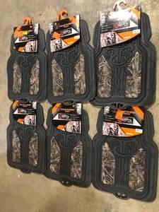 lot 45 image: Lot of Custom Accessories True Timer Kanati Camo 2-Piece All Weather Floor Mat Customer Returns See Pictures