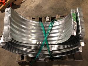lot 16 image: Lot of Vestal Manufacturing Vestal 37 in. x 24 in. Galvanized Metal Round Window Well Customer Returns See Pictures
