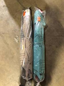 lot 37 image: Lot of Assorted Patio Umbrellas Various Models and Conditions  Customer Returns See Pictures