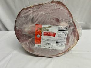 9.85lbs Fully Cooked Smoked Ham