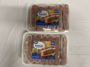 2x 45.6oz Beer n Bratwurst(12per Package)