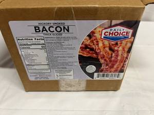 6lbs Thick Sliced Hickory Smoked Bacon